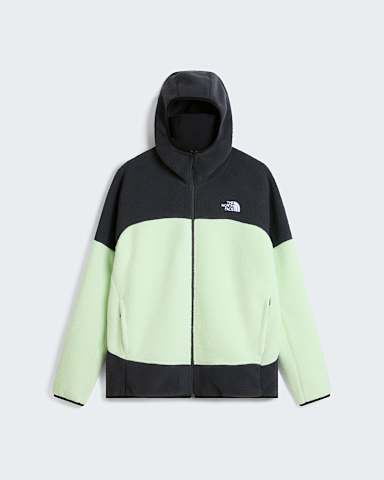 Veste en polaire NSE Mask pour homme TNF Calcified LimeAnthracite Grey HERO