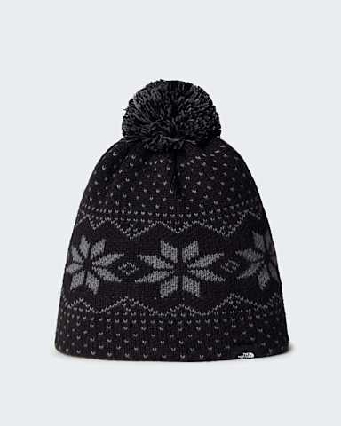Berretto Cabin Ski Tuke da bambini TNF TNF Black Jacquard HERO