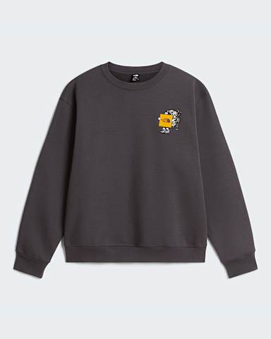 Felpa Gear Up Get Out con grafica unisex TNF Anthracite Grey HERO