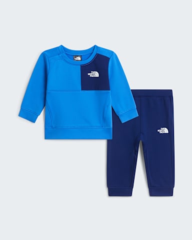TNF Performance Fleece TwoPiece Set Baby TNF Active BlueBold Blue HERO