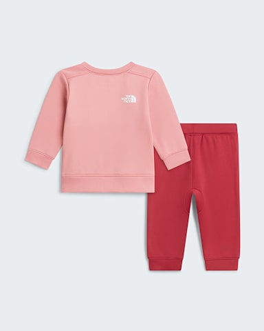 Set di pile in due pezzi TNF Performance da neonato TNF PrimroseFermented Clay ALT1