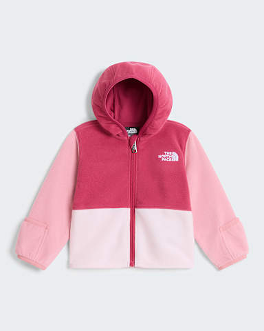 Glacier FullZip Hoodie Baby TNF Fermented ClayPale BlossomPrimrose HERO