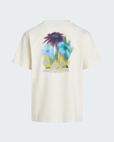 Unisex 1966 Flora Relaxed Graphic TShirt TNF White Dune HERO