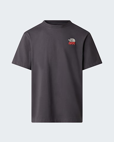 1966 Flora relaxt geschnittenes TShirt mit Grafik Unisex TNF Anthracite Grey ALT1