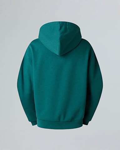 Sweat capuche Red Box unisexe TNF Hunter Green ALT1
