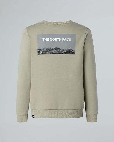 Teens Crew Neck Sweatshirt TNF Clay Grey ALT1