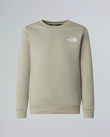 Teens Crew Neck Sweatshirt TNF Clay Grey HERO