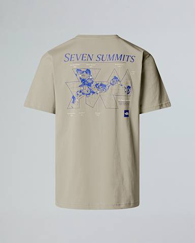 Mens Topographic TShirt TNF Clay Grey ALT1