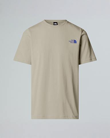 Mens Topographic TShirt TNF Clay Grey HERO