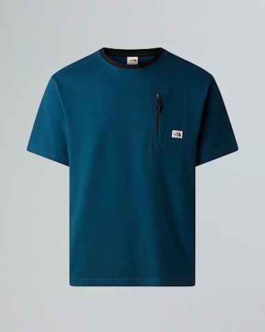 Heritage PocketTshirt voor heren TNF Midnight Petrol HERO