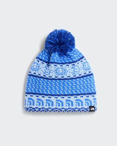 Dziecica czapka beanie Cabin Ski Tuke TNF Polar HazeBold Blue Jacquard HERO