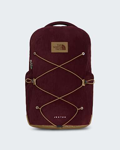 Jester Prorugzak TNF Deep BurgundyLeather Brown HERO