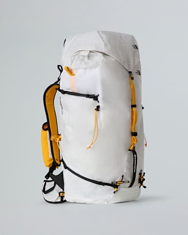 Summit Advanced Mountain Kit Backpack  55 Litres TNF TNF White  Summit Gold HERO