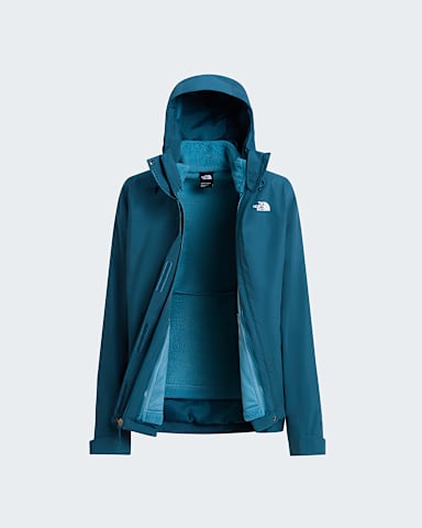 Veste Toro Peak Triclimate pour femme TNF SpaceAlgae Blue ALT25