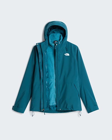 Veste Toro Peak Triclimate pour femme TNF SpaceAlgae Blue HERO