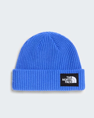 Kids Salty Lined Beanie TNF Active Blue HERO