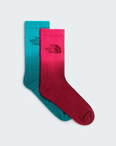 Alltagssocken mit DipDyeEffekt TNF Pacific TealRestorative TealBurgundy CrushLali Guran HERO