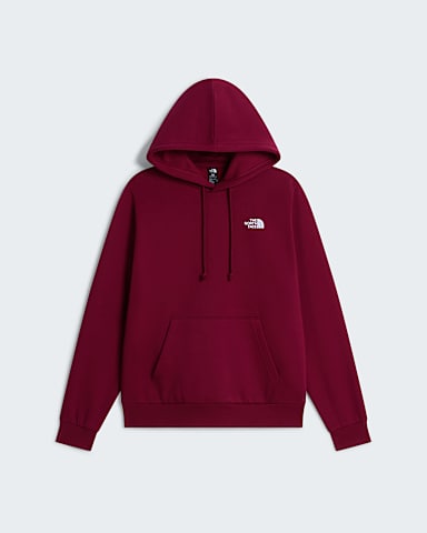 Damen Evolution Simple Dome Regular Hoodie TNF Burgundy Crush hero