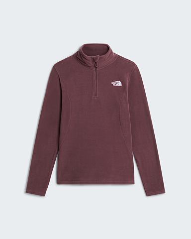 Emilio Fleece mit 14langem RV fr Damen TNF Tawny Quartz HERO