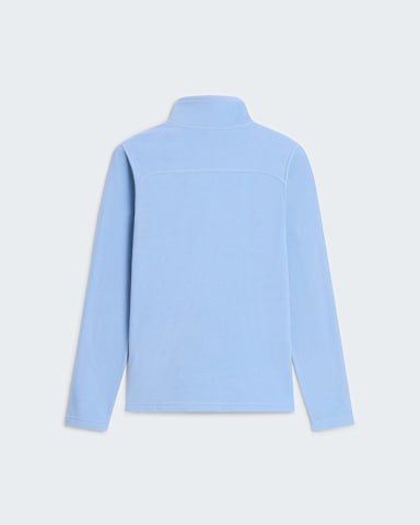 Flsov mikina s krtkm zipem Emilia pro dmy TNF Steel Blue ALT1