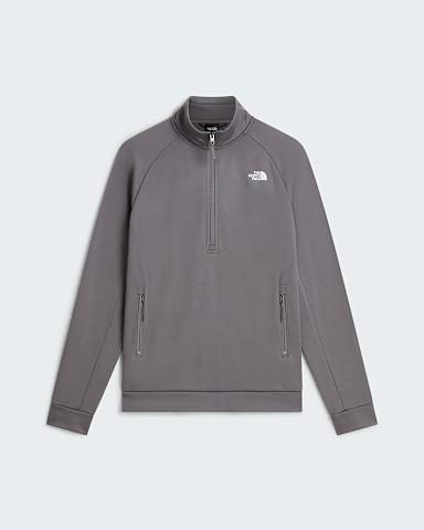 Felpa con cerniera a 14 Pioneer Peak da uomo TNF Smoked Pearl hero