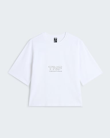 Tshirt coupe boxy Zumu 20 pour femme TNF TNF White HERO
