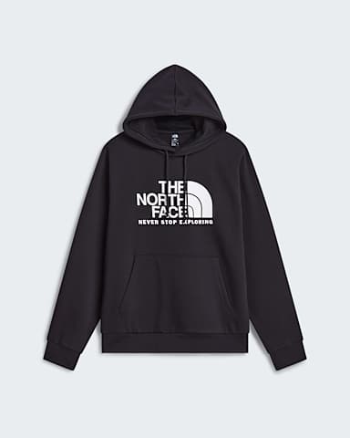 Herren Evolution Front Throwback Regular Hoodie TNF TNF Black hero