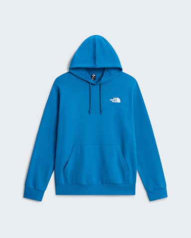 Mens Evolution Core Dome Regular Hoodie TNF Dusk Blue hero