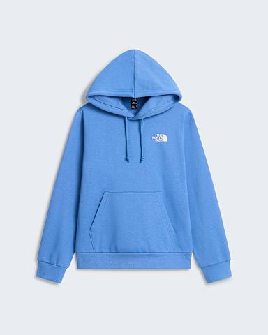 Damska bluza z kapturem o regularnym kroju Flower Logo TNF Indigo Stone hero