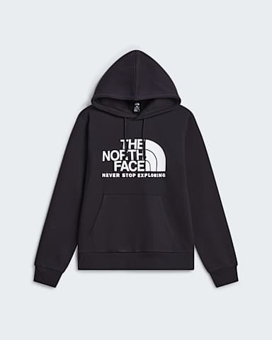 Womens Evolution Front Throwback Regular Hoodie TNF TNF Black hero