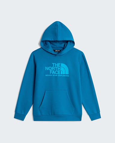 Teenager Evolution Front Throwback Regular Hoodie TNF Dusk Blue hero