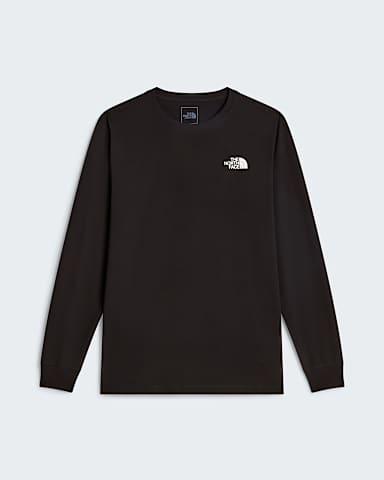 Tshirt standard manches longues Evolution Core Dome pour homme TNF TNF Black hero