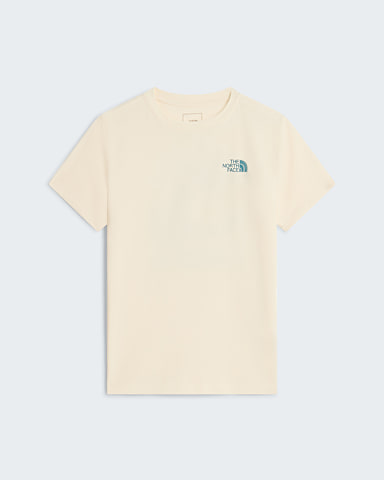 Tshirt OutdoorRegularGraphic3 da donna TNF White Dune hero