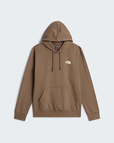Felpa con cappuccio Mountain Sketch Regular da uomo TNF Mocha Brown hero