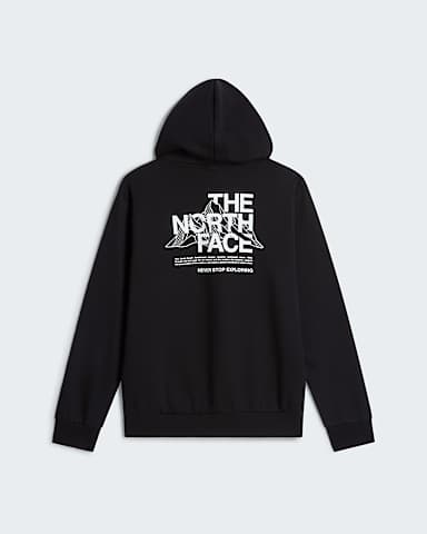 Mountain Sketch Regular Hoodie fr Herren TNF TNF Black alt1