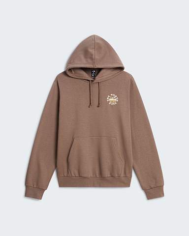 Herren Sunrise Escape Regular Graphic Hoodie TNF Mocha Brown hero