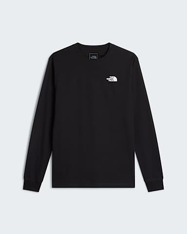 Triko s dlouhm rukvem a potiskem Outdoor Regular 1 pro pny TNF TNF Black hero