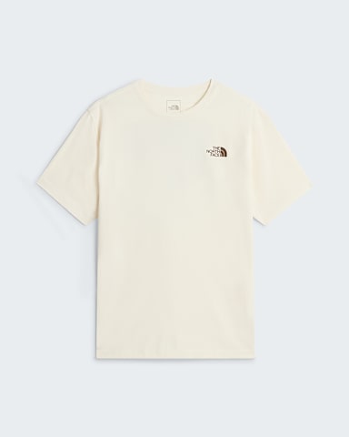 Tshirt dcontract Powder Days Graphic pour homme TNF White Dune hero
