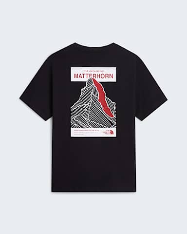 Tshirt standard Matterhorn Graphic pour homme TNF TNF Black alt1