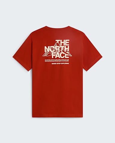 Mountain Sketch normal geschnittenes TShirt mit Grafik fr Herren TNF Iron Clay alt1