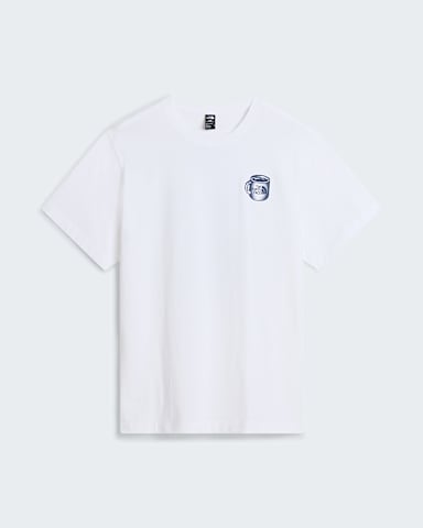 Unisex Basecamp Barista Relaxed Graphic TShirt TNF TNF WhiteSummit Navy ALT1