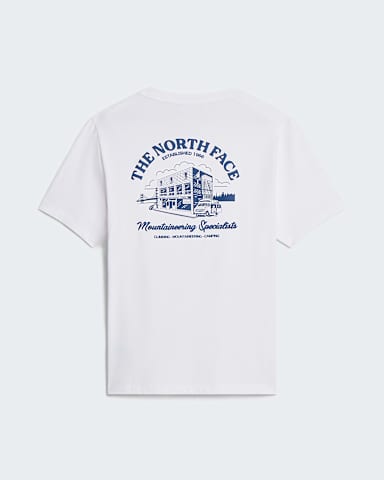 Camiseta holgada con estampado grfico OG Store unisex TNF TNF White HERO