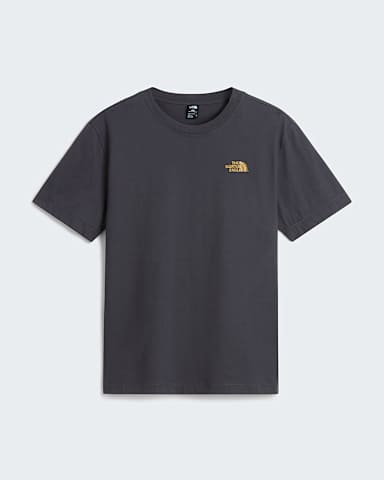 Unisex Stone Logo Relaxed Graphic TShirt TNF Anthracite Grey ALT1