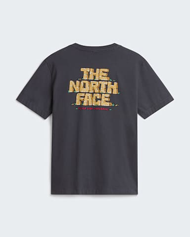 Unisex Stone Logo Relaxed Graphic TShirt TNF Anthracite Grey HERO