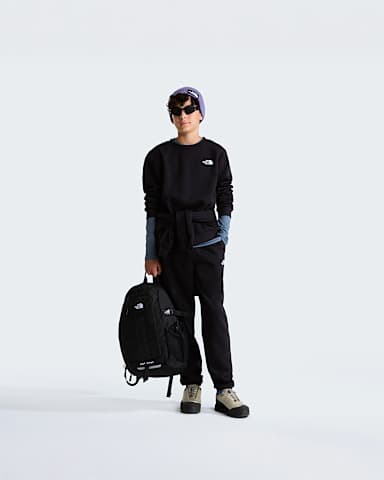 Felpa Evolution Simple Dome da ragazzi TNF TNF Black ALT1