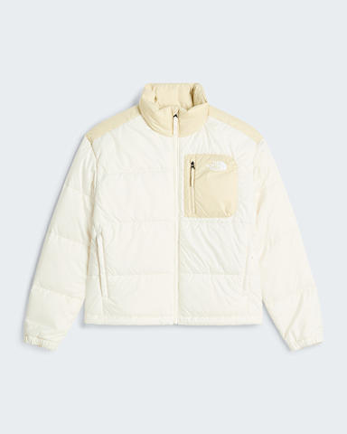 Nuketo Synthetische Isolatiejas voor dames TNF White DuneDesert Stone HERO