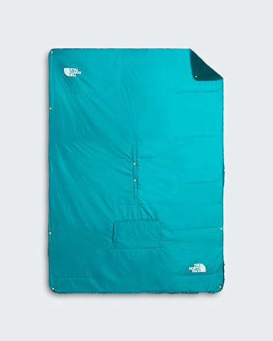 Wawona Fuzzy Blanket TNF Pacific TealRestorative Teal HERO