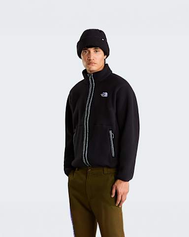 Mens TNF Fleeski FullZip Fleece TNF TNF Black HERO