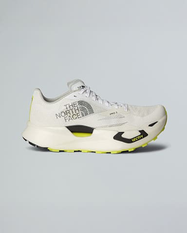 Summit VECTIV Pro 3 Trail Running Shoes TNF White AshSulphur Spring Green HERO