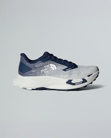 Mens VECTIV Enduris 4 Trail Running Shoes TNF Glacier GraySummit Navy HERO